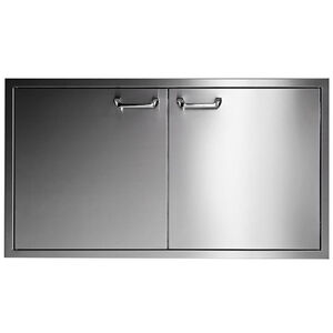 Lynx Professional 42 in. True Width Double Access Doors - Stainless Steel, , hires