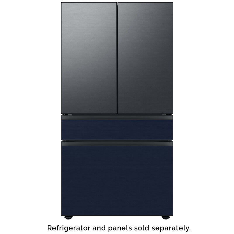 Samsung BESPOKE 4-Door French Door Top Panel for Refrigerators - Matte Black Steel, , hires