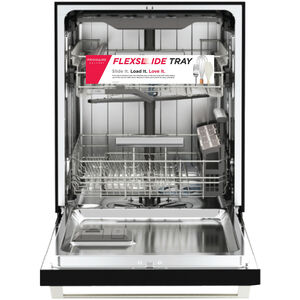 Frigidaire Gallery 24 in. Top Control Dishwasher with 51 dBA Sound Level - Stainless Steel, , hires