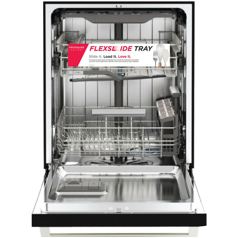 Frigidaire Gallery 24 in. Top Control Dishwasher with 51 dBA Sound Level - Stainless Steel, , hires