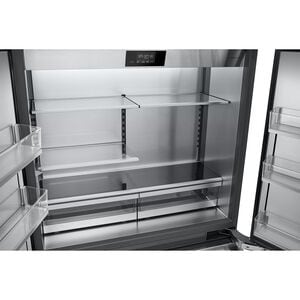 Signature Kitchen Suite 48 in. 26 cu. ft. Built-In Smart Counter Depth 6-Door French Door Refrigerator with Internal Water Dispenser - Custom Panel Ready, , hires