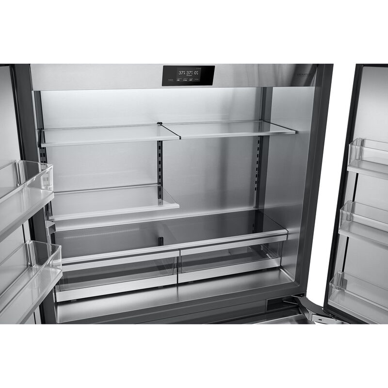 Signature Kitchen Suite 48 in. 26 cu. ft. Built-In Smart Counter Depth 6-Door French Door Refrigerator with Internal Water Dispenser - Custom Panel Ready, , hires