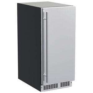 Marvel 15 in. Built-In Undercounter Ice Maker with 27 lb. Ice Storage & Digital Control - Stainless Steel, , hires