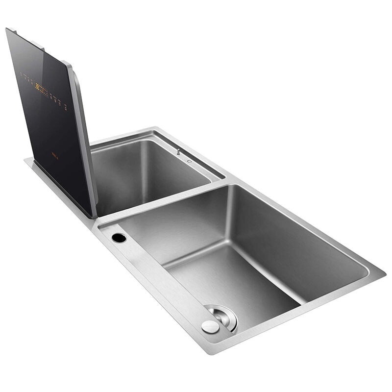 Fotile 2-In-1 In-Sink Top Control Dishwasher with 57 dBA Sound Level - Stainless Steel, , hires