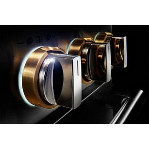 JennAir Rise Series 36 in. 5.1 cu. ft. Smart True European Convection Dual Fuel Range with 4 Sealed Burners & Grill - Stainless Steel, , hires