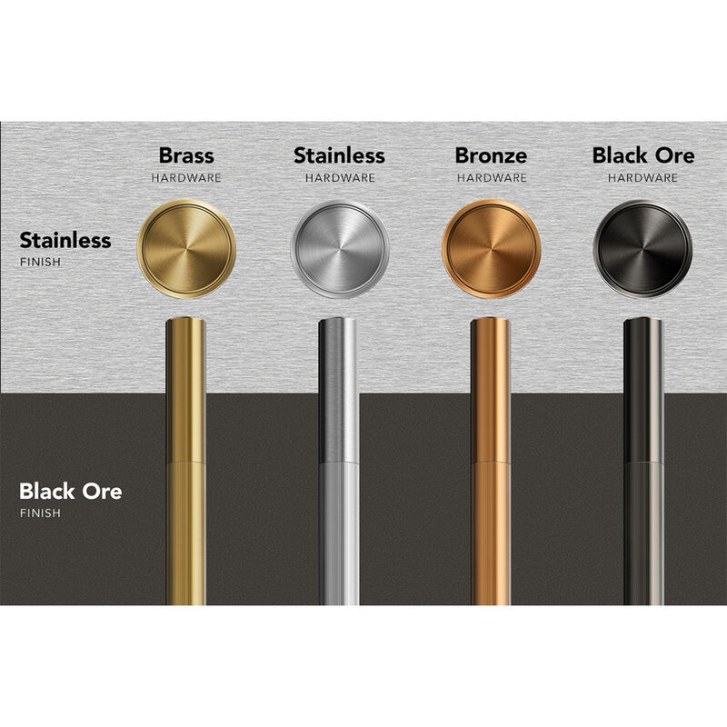 KitchenAid 36 in. 29.5 cu. ft 4-Door French Door Refrigerator with Ice & Water Dispenser - Stainless Steel with PrintShield Finish, Stainless Steel with PrintShield Finish, hires