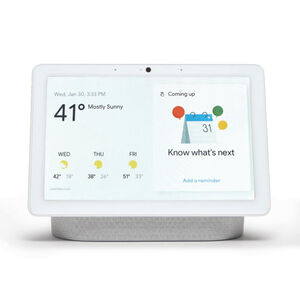 Nest Hub Max Smart Display with Google Assistant - Charcoal, , hires