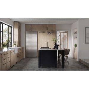 Sub-Zero Classic Series 36 in. Built-In 20.7 cu. ft. Left-Hinged Smart Bottom Freezer Refrigerator with Professional Handles & Internal Water Dispenser- Stainless Steel, , hires