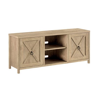 Hudson & Canal Granger 58" TV Stand - White Oak | TV0402