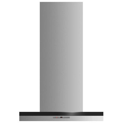 Fisher & Paykel 24 in. Chimney Style Wall Mount Range Hood with 4 Speed Settings, 600 CFM, Convertible Venting & LED Lights - Stainless Steel | HC24DTXB2