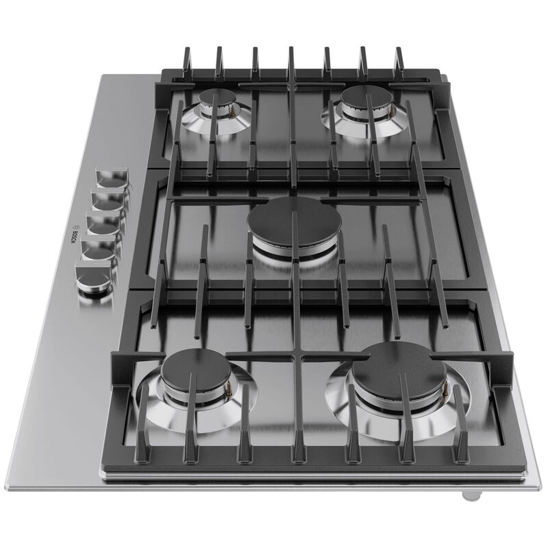 Bosch 300 Series 36 in. 5-Burner Natural Gas Cooktop with Simmer Burner & Power Burner - Stainless Steel, , hires