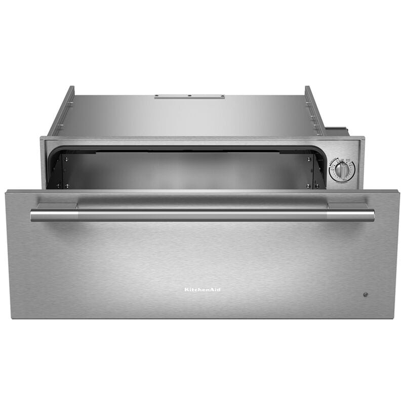 KitchenAid 27 in. 1.3 cu. ft. Warming Drawer with Humidity Control - Stainless Steel with PrintShield Finish, , hires