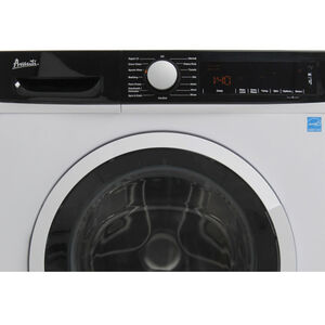 Avanti 24 in. 2.2 cu. ft. Stackable Front Load Washer with Sanitize & Steam Cycle - White, , hires