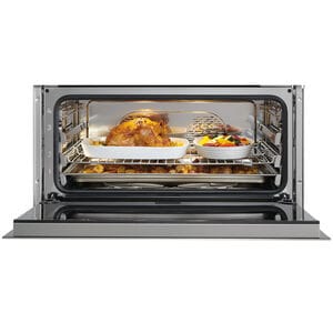 Wolf M Series 30 in. 2.4 cu. ft. Steam Electric Single Wall Oven with Dual Convection - Stainless Steel, , hires