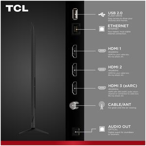 TCL - 85" Class Q6LR Series QLED 4K UHD Smart Roku TV, , hires