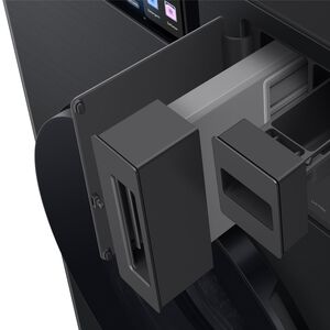 Samsung Bespoke 27 in. 5.3 cu. ft. Smart Electric Front Load AI All-in-one Combo with Sanitize and Steam Cycle - Brushed Black, Brushed Black, hires