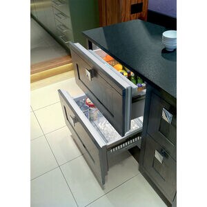 Sub-Zero Designer Series 36 in. 6.3 cu. ft. Smart Double Refrigerator & Freezer Drawer - Custom Panel Ready, , hires