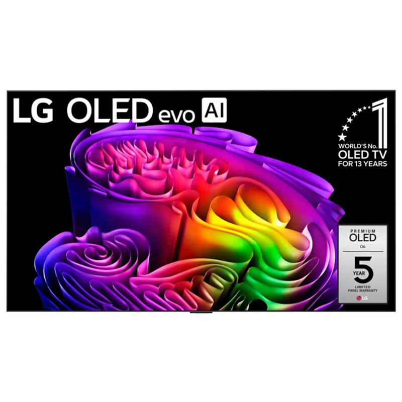 LG - 83" Class G6 Series OLED evo AI 4K UHD Smart webOS TV, , hires