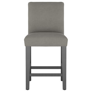 Skyline Furniture 26" Counter Stool in Linen Fabric - Grey, Grey, hires