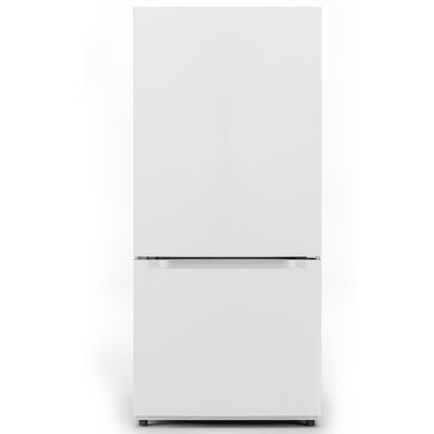 Midea 30 in. 18.7 cu. ft. Garage-Ready Bottom Freezer Refrigerator - White | MRB19B7AWW