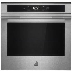 JennAir Rise 24 in. 2.6 cu. ft. Smart Electric Single Wall Oven with True European Convection - Stainless Steel, , hires
