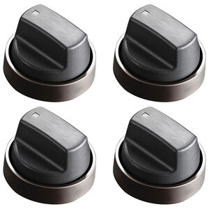 Wolf Brushed Gray Knob Kit for 30" Professional Gas Cooktop - Charge Option, , hires
