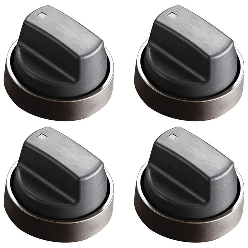 Wolf Brushed Gray Knob Kit for 30" Professional Gas Cooktop - Charge Option, , hires