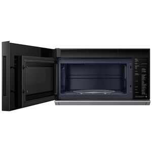 Samsung 30 in. 2.1 cu. ft. 1000W Smart Over-the-Range Microwave with 500 CFM & Sensor Cooking - Stainless Steel, , hires