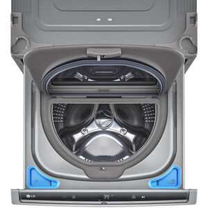 LG SideKick 27 in. 1.0 cu. ft. TwinWash Compatible Pedestal Washer - Graphite Steel, , hires