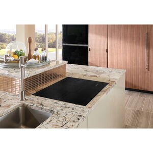 Wolf Contemporary 30 in. 4-Burner Induction Cooktop with Simmer Burner & Power Burner - Black, , hires