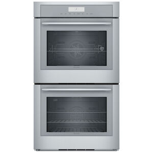 Thermador Masterpiece Series 30 in. 9.0 cu. ft. Electric Smart Double Wall Oven with True European Convection & Self Clean - Stainless Steel, , hires