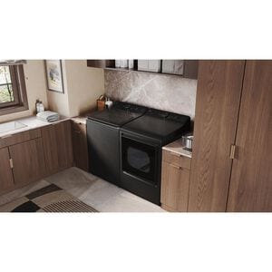 LG 27 in. 4.8 cu. ft. Smart Top Load Washer with 4-Way Agitator, EasyUnload & AI Sensing - Platinum Black, Platinum Black, hires