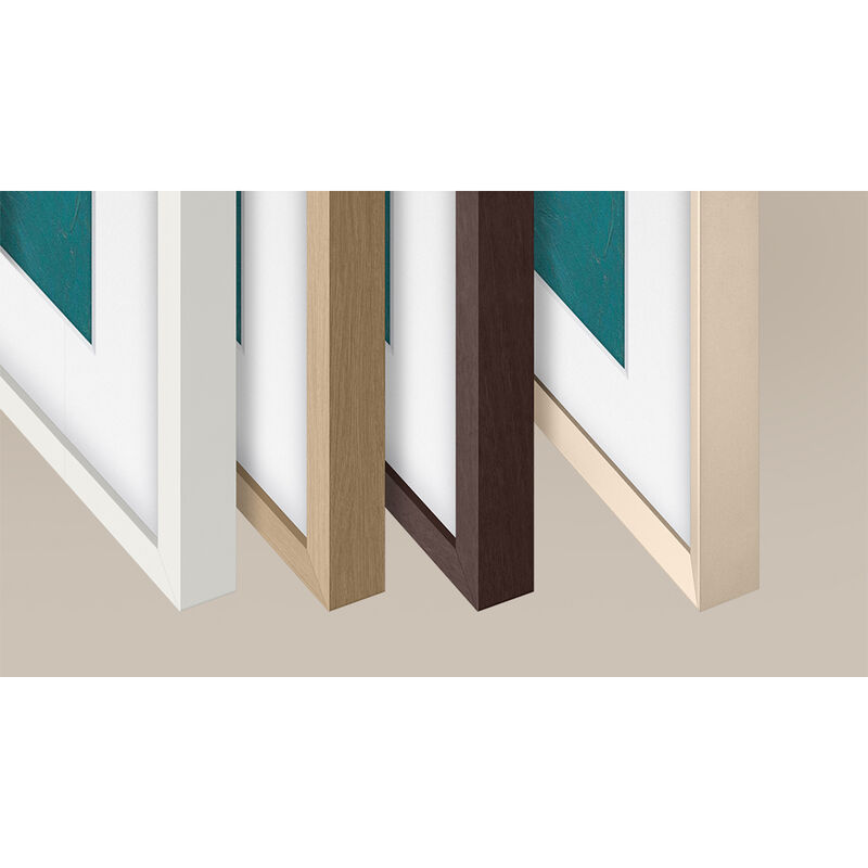 Samsung 55" The Frame Customizable Bezel - Modern Brown, , hires