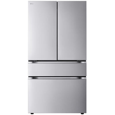 LG 36 in. 29.6 cu. ft. Smart 4-Door French Door Refrigerator with Internal Water Dispenser - PrintProof Stainless Steel | LF30S8210S