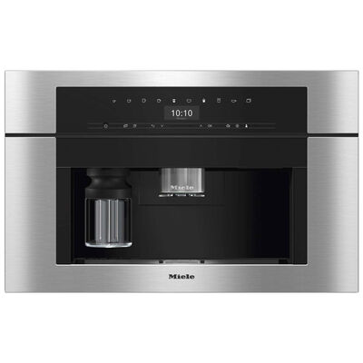 Miele 30 in. Built-In Coffee Machine with Patented Cup Sensor Perfect Coffee - Clean Touch Steel | CVA7370CTS