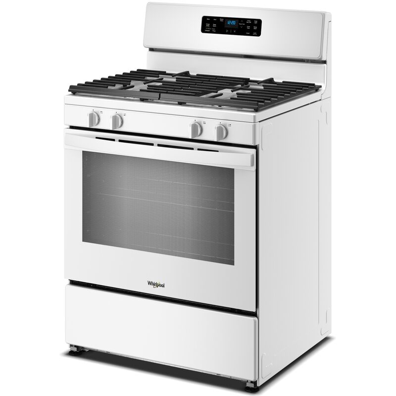 Whirlpool 30 in. 5.1 cu. ft. Gas Range with 4 Sealed Burners - White, , hires