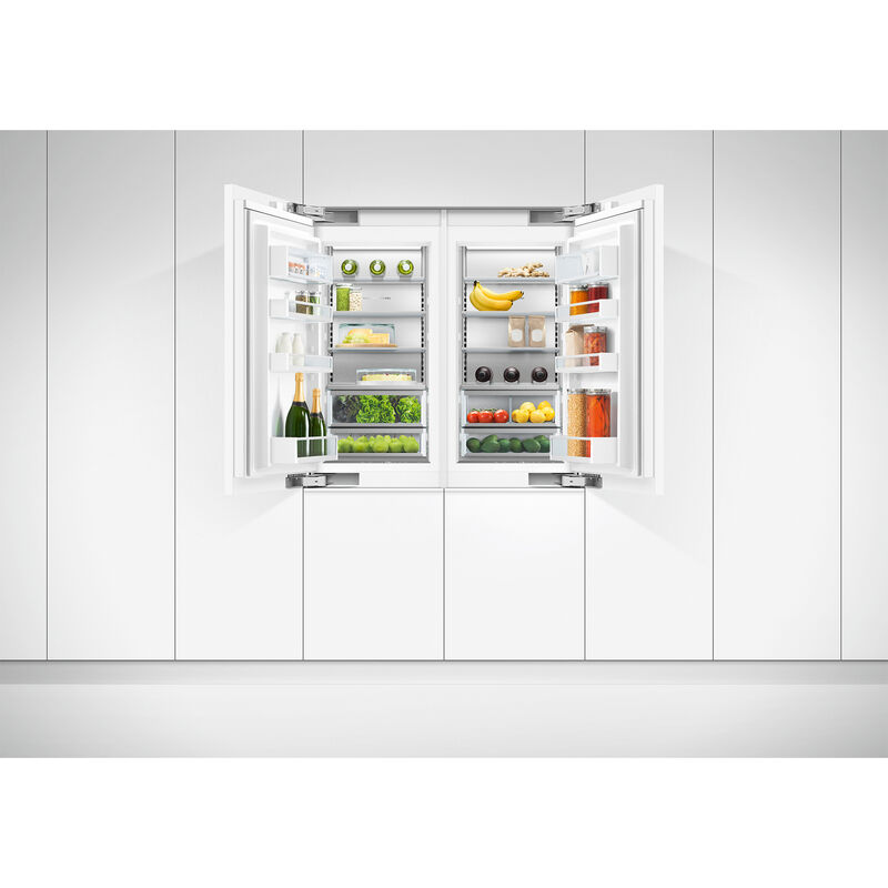 Fisher & Paykel Series 11 24 in. Built-In 12.1 cu. ft. Counter Depth Bottom Freezer Refrigerator with Internal Water Dispenser - Custom Panel Ready, , hires