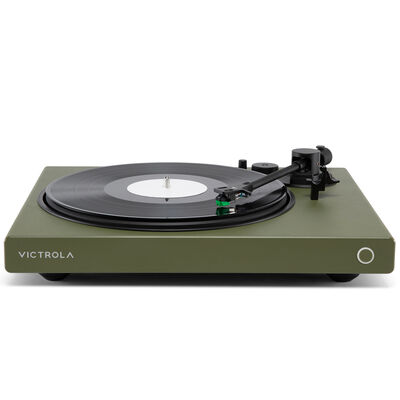 Victrola Wave Bluetooth Turntable with Auracast - Green | VPT-1520-GRN