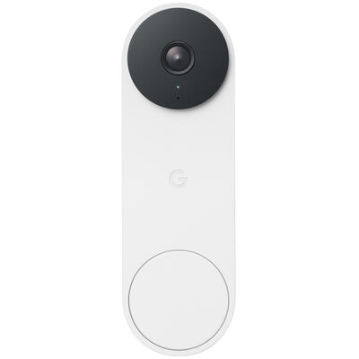 Google Nest Doorbell Wired (2nd Gen) - Snow | GA02767-US