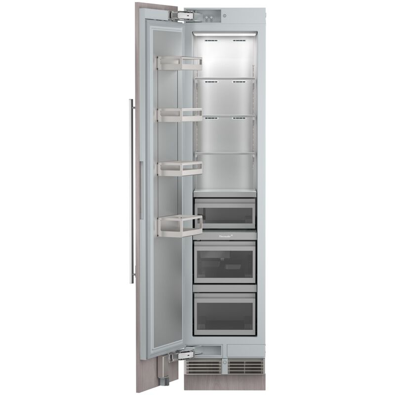 Thermador Freedom Collection 18 in. 9.9 cu. ft. Built-In Smart Triple Drawer Upright Freezer with Ice-Maker & Adjustable Shelves - Custom Panel Ready, , hires