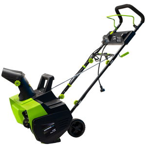 Snow Joe Earthwise 15-Amp, 22-Inch Electric Corded Snow Thrower with LED Lights, , hires