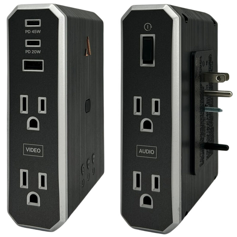 Austere VII Series Power 4-Outlet 3,500 Joules Surge Protector, , hires