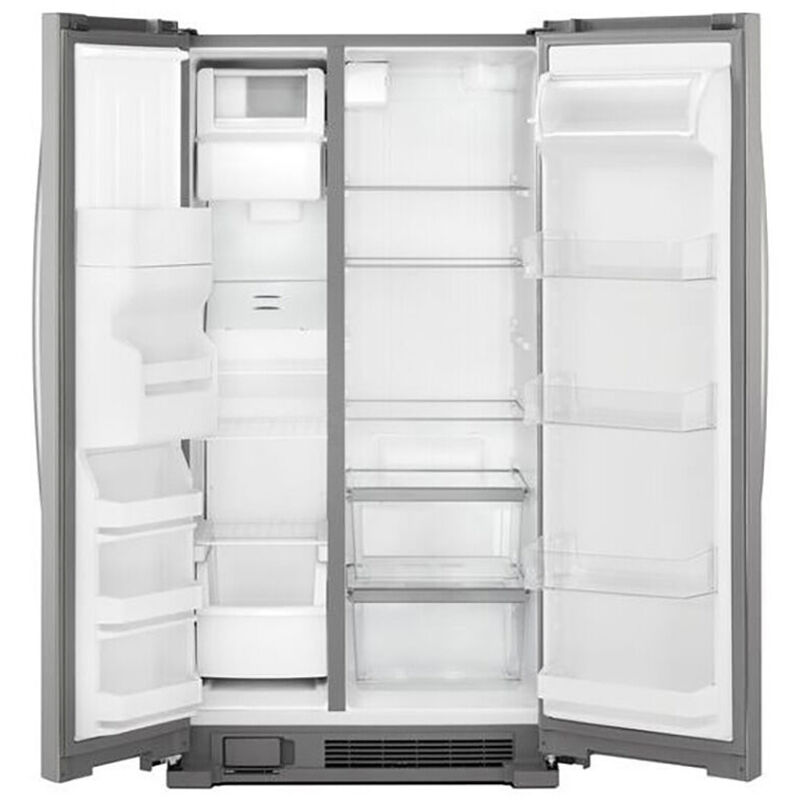Cu Ft Side By Refrigerator, Whirlpool Refrigerator Shelves And Drawers