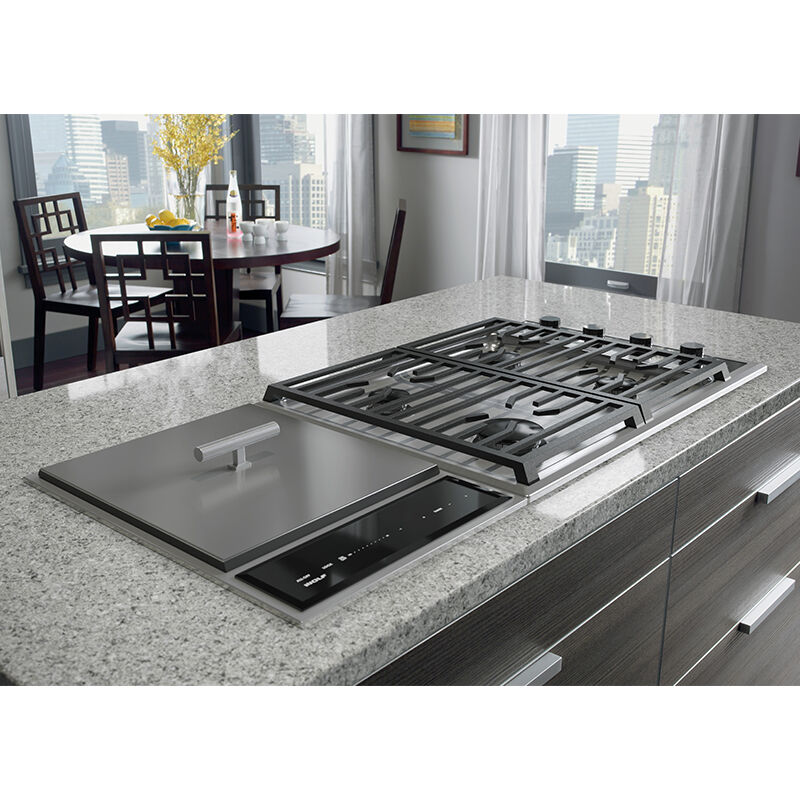 Wolf Transitional 30 in. 4-Burner Natural Gas Cooktop with Simmer Burner & Power Burner - Stainless Steel, , hires