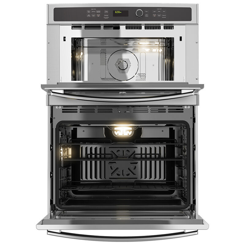 GE Profile 30" 6.7 Cu. Ft. Electric Double Wall Oven with True European Convection & Self Clean - Stainless Steel, Stainless Steel, hires