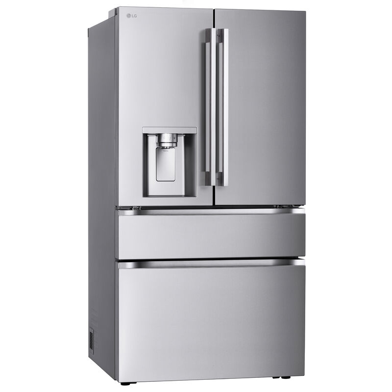 LG 36 in. 28.6 cu. ft. Smart 4-Door French Door Refrigerator with Ice & Water Dispenser - PrintProof Stainless Stee, , hires
