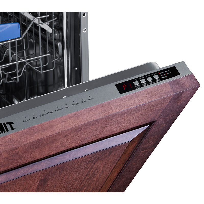 Summit 18 in. ADA Compliant Top Control Dishwasher with 47 dBA