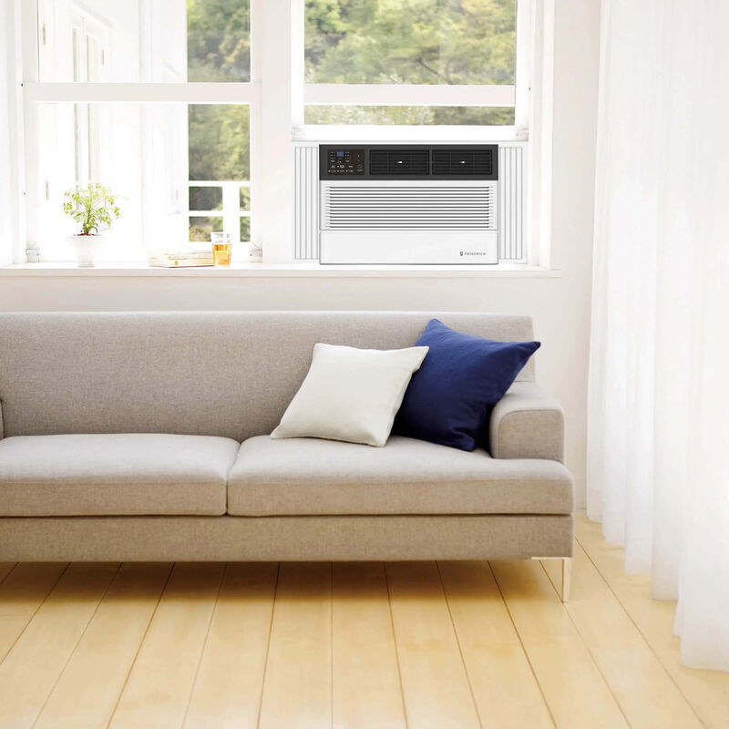 Friedrich Chill Premier Series 8,000 BTU Heat/Cool Smart Window/Wall Air Conditioner with 3 Fan Speeds, Sleep Mode & Remote Control - White, , hires