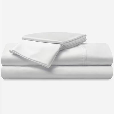 BEDGEAR Hyper-Cotton Queen Size Sheet Set (Ideal for Adj. Bases) - Bright White | BGS199305