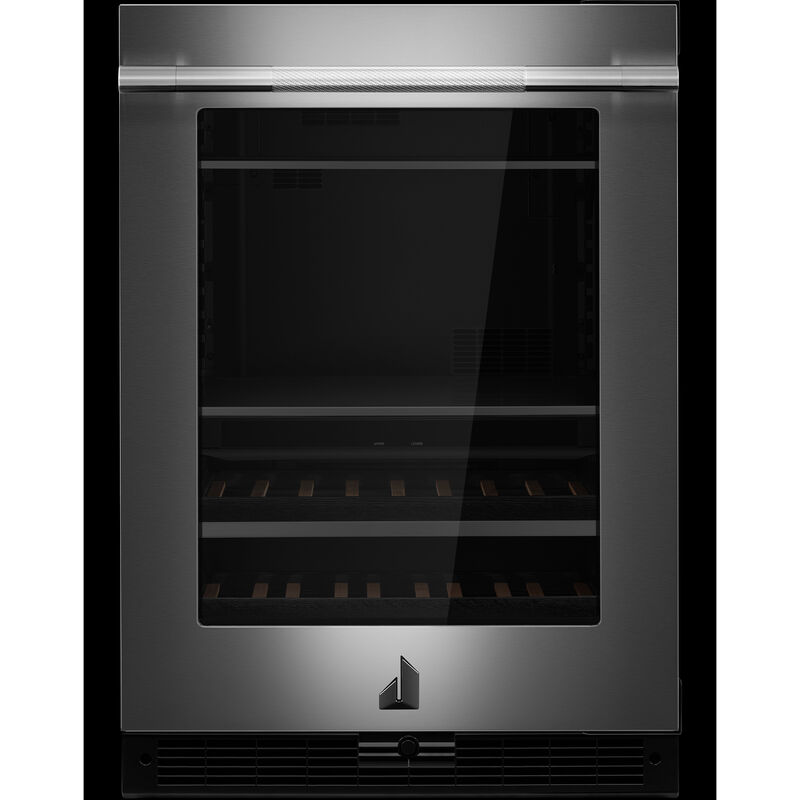 JennAir Rise Series 24 in. 5.0 cu. ft. Built-In Beverage Center with Fixed Shelves & Digital Control - Stainless Steel, , hires